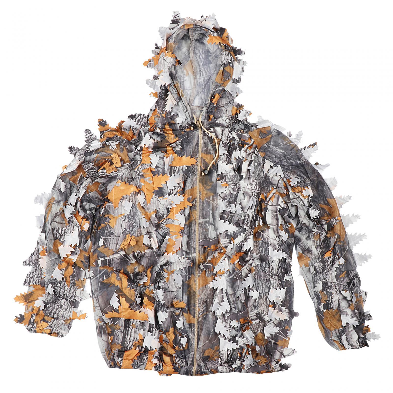 Outdoor Adventure Farm - 3D Leaves Ghillie Suit Set Woodland