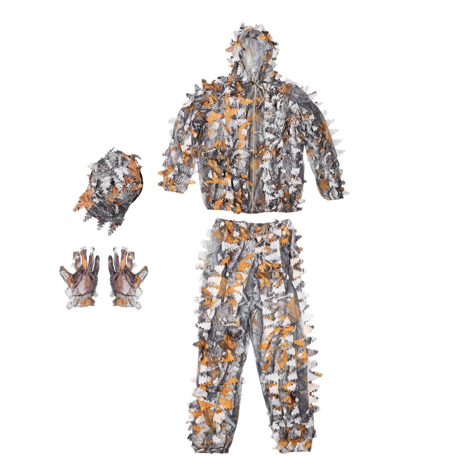 3D Leaves Ghillie Suit Set Woo - огляд і ціна Outdoor Adventure Farm