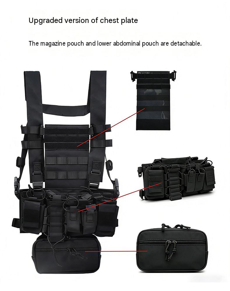 Tactical Chest Rig Vest with D - огляд і ціна Outdoor Adventure Hunt