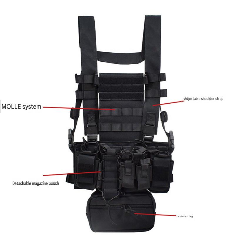 Tactical Chest Rig Vest with D - огляд і ціна Outdoor Adventure Hunt