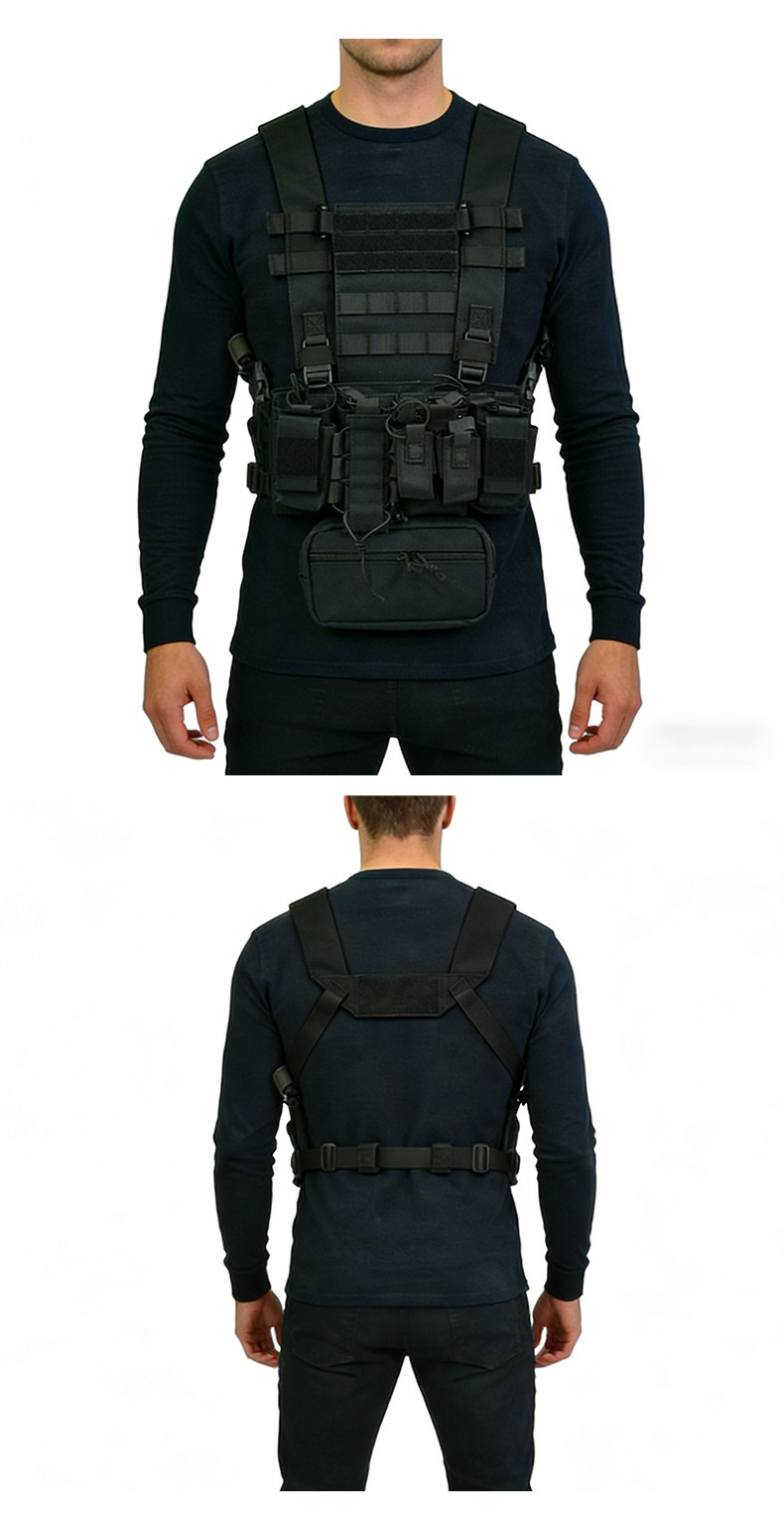Tactical Chest Rig Vest with D - огляд і ціна Outdoor Adventure Hunt