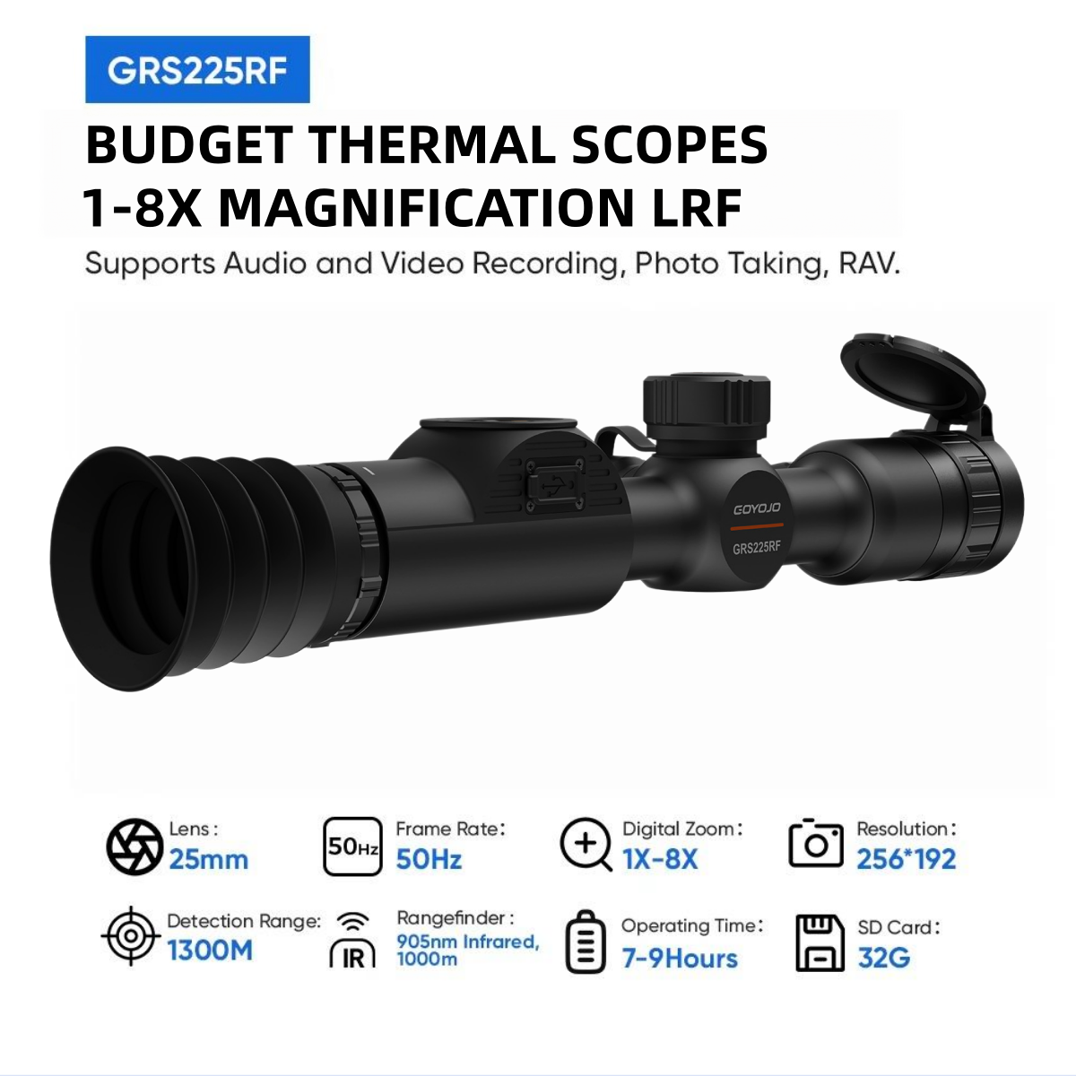 GRS225/GRS225RF Thermal Imagin - огляд і ціна Outdoor Adventure Images