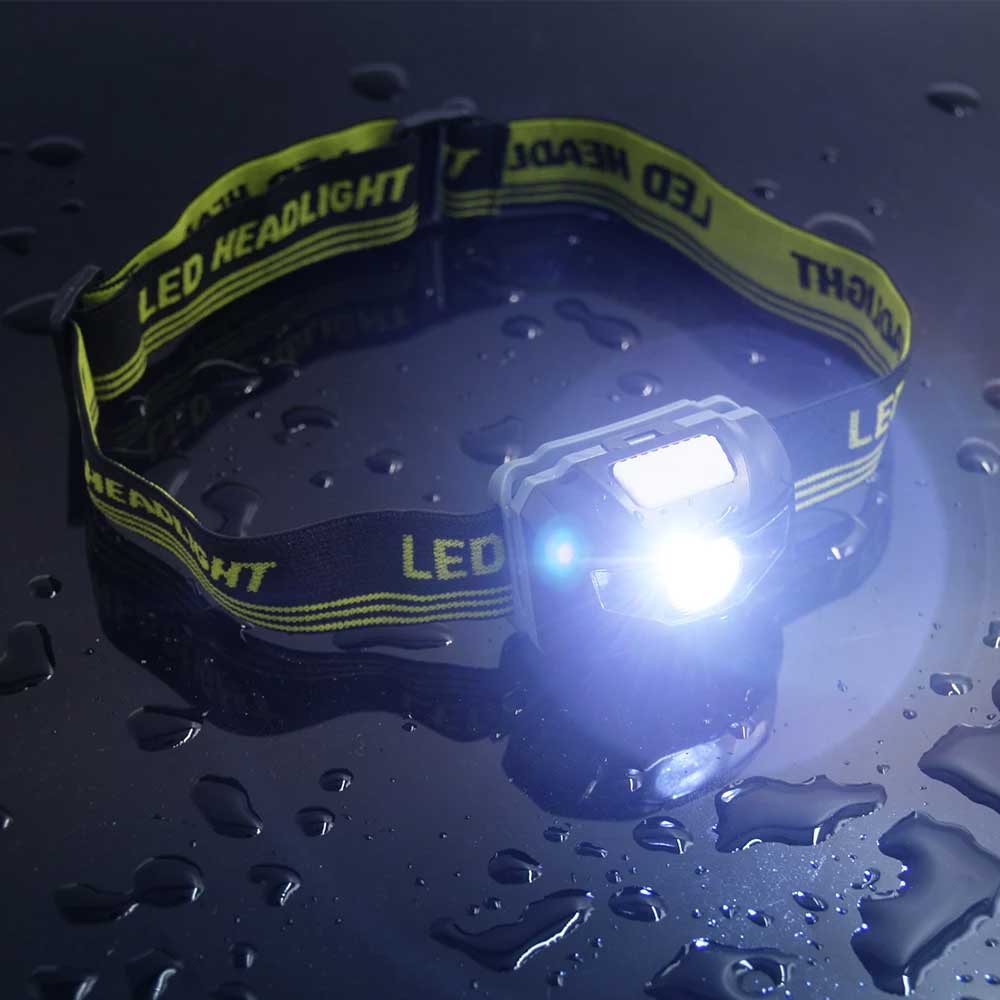 White Red LED Headlight Use AA - огляд і ціна Outdoor Adventure Hunt