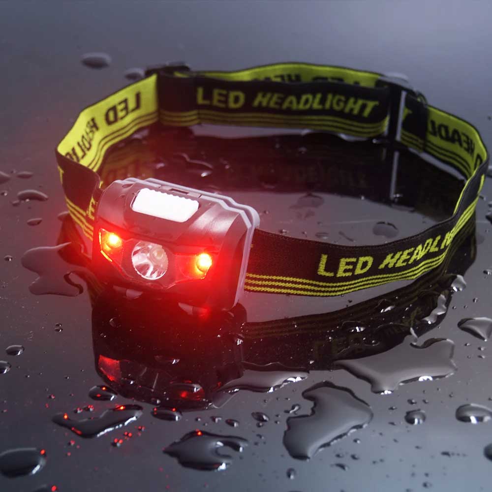 White Red LED Headlight Use AA - огляд і ціна Outdoor Adventure Hunt