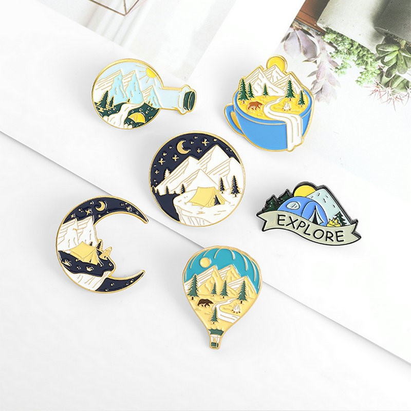 Camping Adventure Enamel Pins  - огляд і ціна Outdoor Adventure Friends