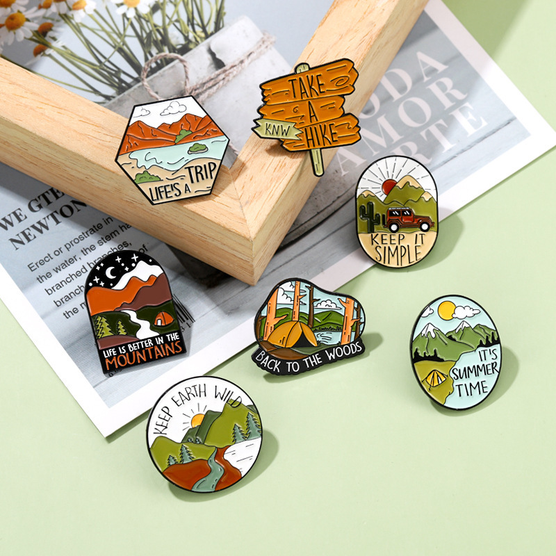 Outdoor Adventure Enamel Pins  - огляд і ціна Outdoor Adventure Friends