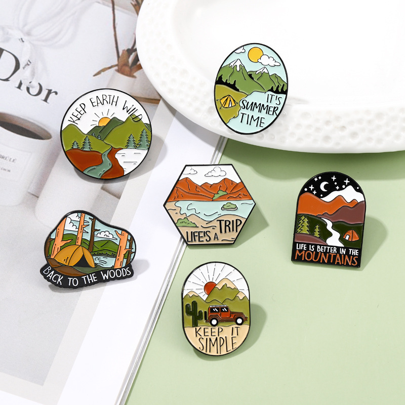 Outdoor Adventure Enamel Pins  - огляд і ціна Outdoor Adventure Friends
