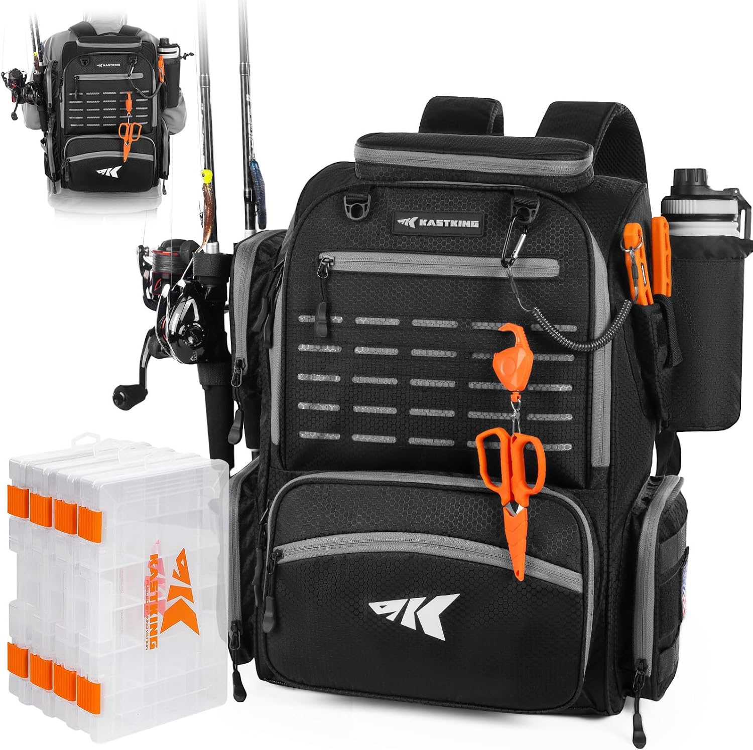Waterproof Fishing Backpack wi - огляд і ціна Outdoor Adventure Images