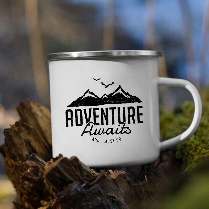 Adventure Awaits Camping Mugs  - огляд і ціна Outdoor Adventure Friends