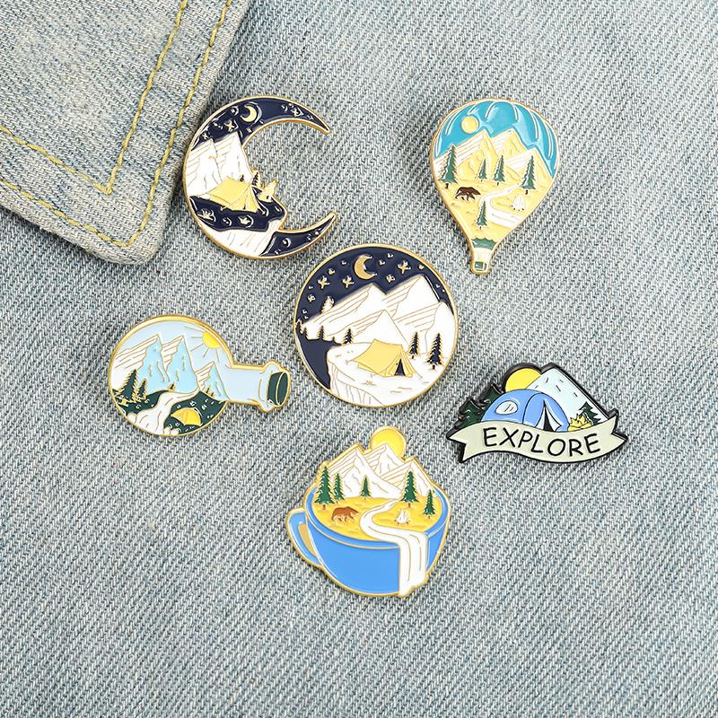 Camping Adventure Enamel Pins  - огляд і ціна Outdoor Adventure Friends