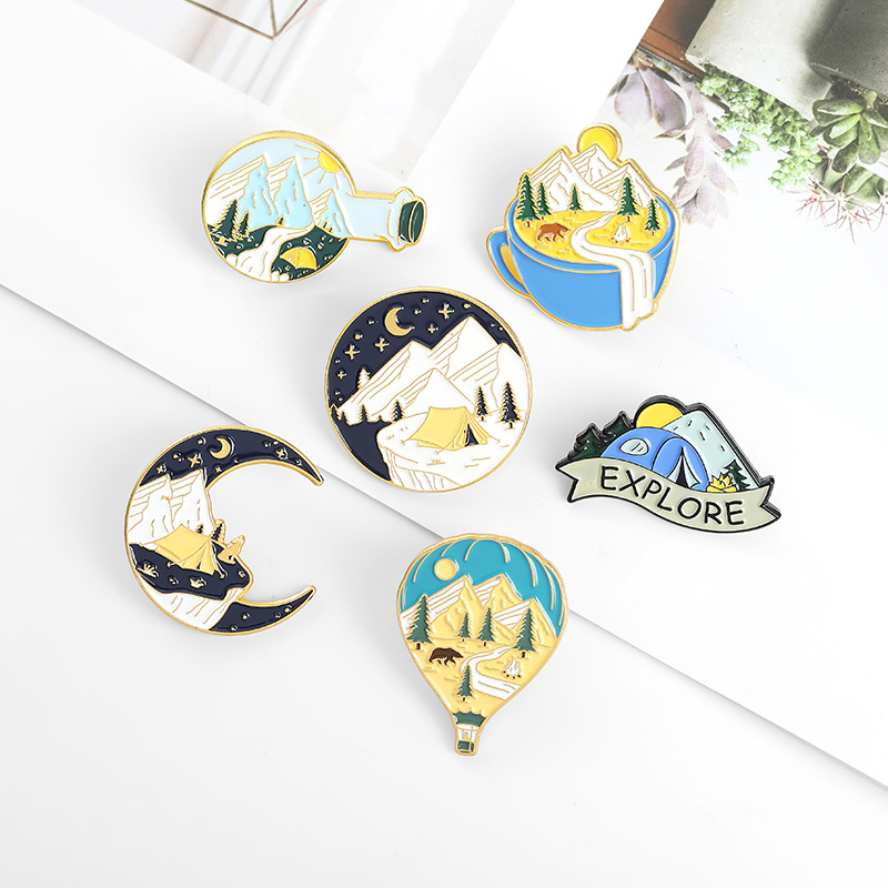 Camping Adventure Enamel Pins  - огляд і ціна Outdoor Adventure Friends