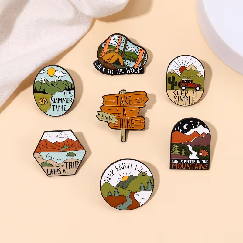 Outdoor Adventure Enamel Pins  - огляд і ціна Outdoor Adventure Friends